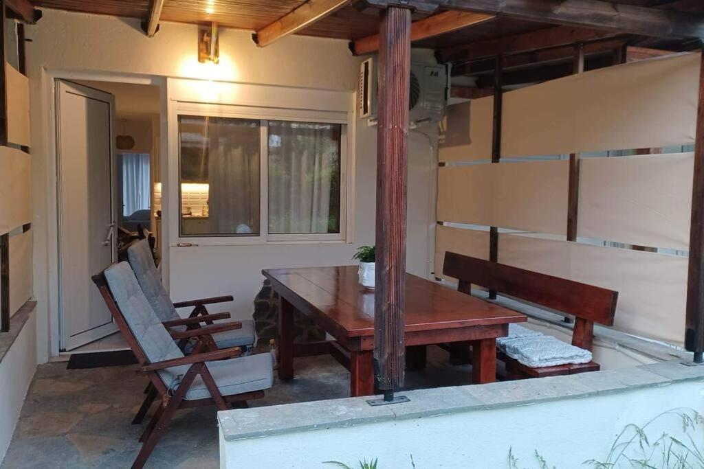 Holiday House Near Beach สกาลา ฟูร์กาส ภายนอก รูปภาพ